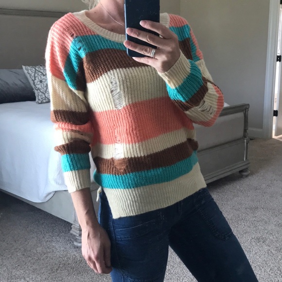 Mine | Distressed Sweater - Picture 2 of 7